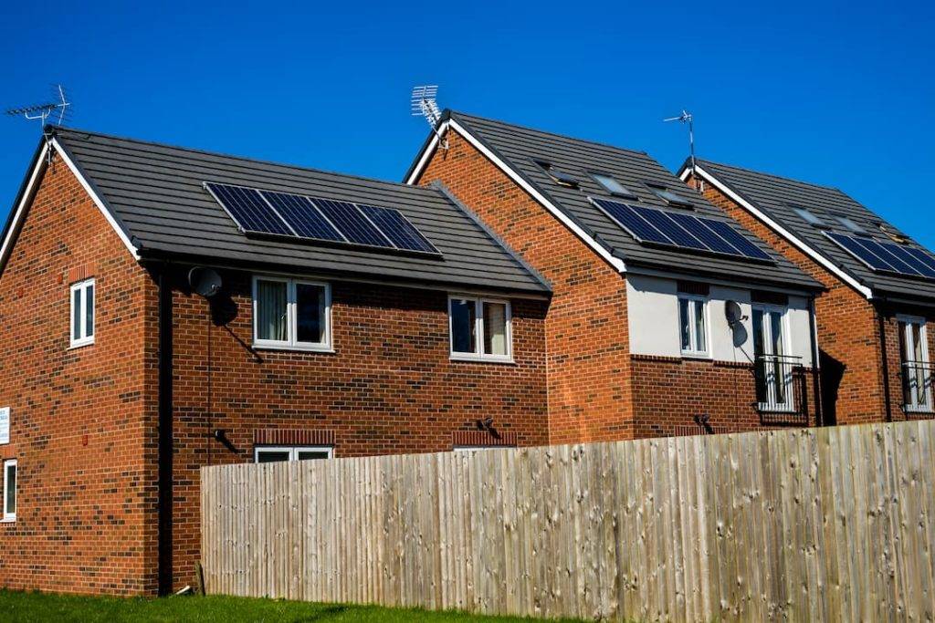 Solar Panels On Terraced House Roofs